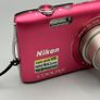 Nikon Coolpix S3300 16MP Digital Camera Pink - Full Kit Image 9