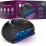 Professional LED Gel Nail Lamp for Home or Salon Use, Gel Nail Polish Dryer, 3X Faster Than Traditional UV Nail Lamp Nail Dryer Curing Lamps, 4 Time Presets, 120 W (Black) Image 6