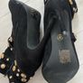 Brand New Black Suede Ankle Boots Size 6 Image 4