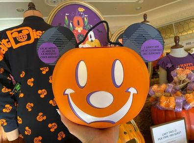 Halloween Pumpkin Bucket From Disneyland