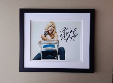 PIXIE LOTT autographed photo in a frame