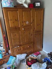 Solid Pine Wardrobe
