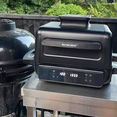 Silvercrest Electric Air Fryer with Barbque Grill & Smoker
