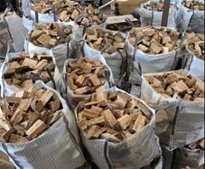 kiln dried firewood , hardwood
