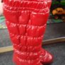 Red stunning DISKO boots size 6 Image 7