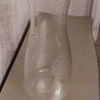 Tall decorative glass vase Image 3