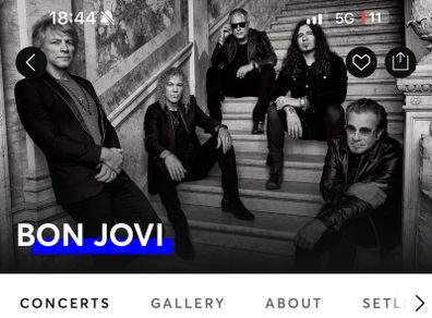 bon jovi tickets  ( premium )