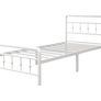 3ft Single Bed Frame with Victorian Headboard and Footboard Image 8