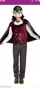 Marks & Soencer Dracula Costume