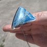 Signed Unisex Moss Agate Sterling Silver Pendant Set Image 10