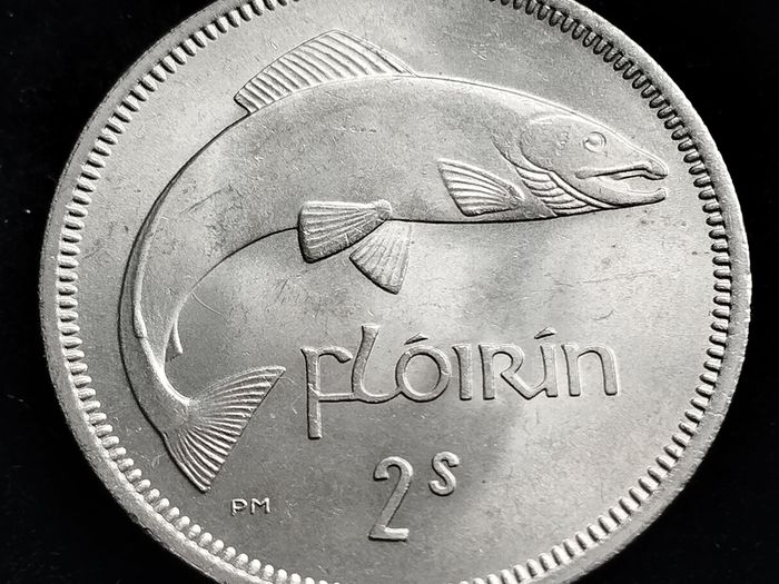 [2680] - Ireland - 1968 - Florin - Irish 2s - KM.15a - UNC