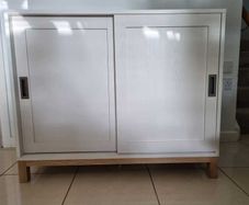 Malvern Cream Shoe Cabinet
