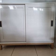 Malvern Cream Shoe Cabinet