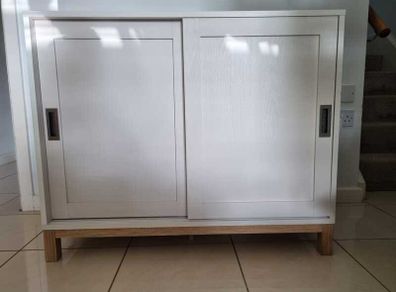 Malvern Cream Shoe Cabinet