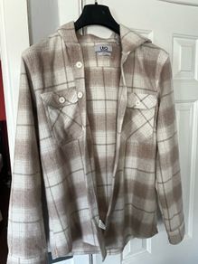 Overshirt with hood
