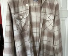 Overshirt with hood