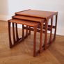 G Plan Quadrille Teak Nest of Tables Mid Century Vintage Retro Image 4