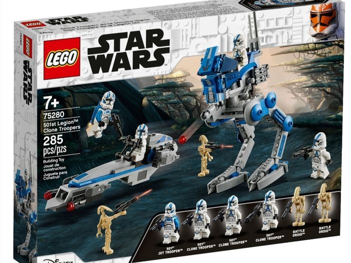 Lego 501 CLONE TROOPERS Lego Star Wars Minifigures