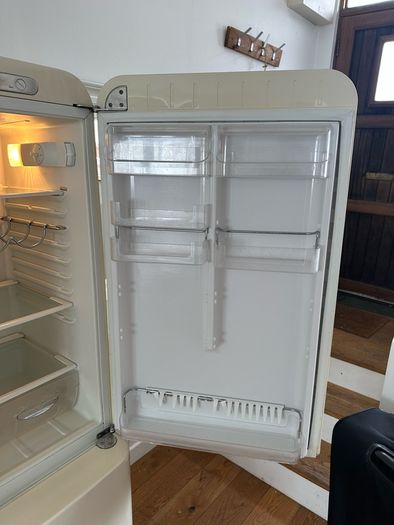 Smeg FAB32P6 50s Style Cream Fridge Freezer