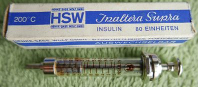 Vintage medical syringe, Doctor tools, Pharmacy glass syringe medical equipment, Old syringe