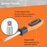 Socket Set Socket Set Comprising: Extension Bar, Coupler, Ratchet and Socket Wrench Set and Screwdriver Bit Sets with Carry Case 130 Piece Ratchet Set with Screwdriver Bits (FREE POSTAGE) Image 5