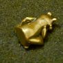 3 brass frogs. Image 6