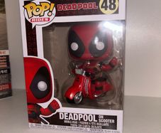 Deadpool On Scooter Funkopop