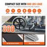 Wheelchair Ramp, 304.8 cm 363 kg Capacity, Non-Slip Aluminum Folding Threshold Ramp Image 3