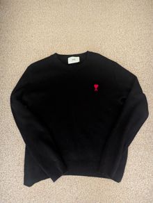 AMI Mens Jumper Small - 100% Merino Wool Excellent Condition