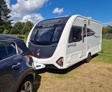 Caravan Swift Sprite Alpine 4 exclusive