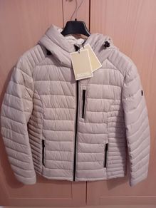 Designer Michael Kors - Quilted Jacket - Beige - Size M UK 12 - BNWT RRP 175