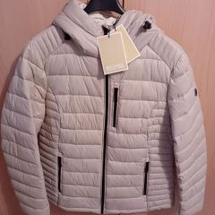 Designer Michael Kors - Quilted Jacket - Beige - Size M UK 12 - BNWT RRP 175