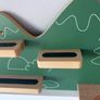 Green Mountain Wooden Shelf for Toniebox and Tonies Image 2