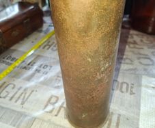 2 Old Army Brass Shells for sale Price is for the 2, Postage Available or Collection, Lots more Coins, Notes, Antiques and Collectables including Oil Lamps in my other ads