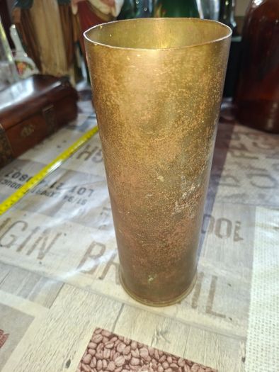 2 Old Army Brass Shells for sale Price is for the 2, Postage Available or Collection, Lots more Coins, Notes, Antiques and Collectables including Oil Lamps in my other ads