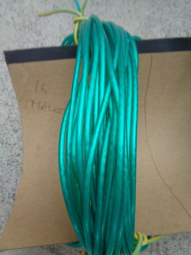 Green Plastic Clothes Line x 2 for Sale