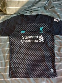 liverpool away jersey size small