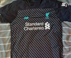 liverpool away jersey size small