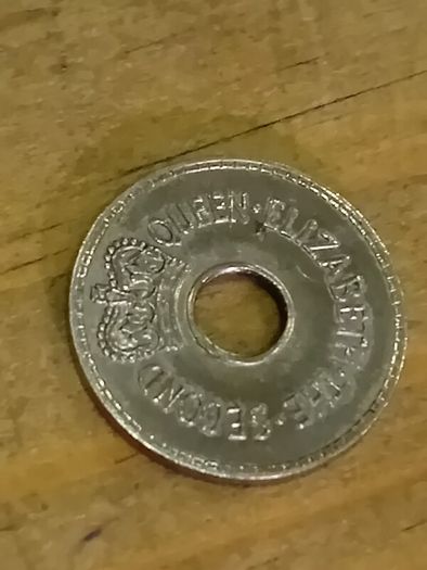 1954 Fiji Penny Coin