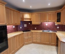 Full Solid Wood Kitchen Appliances Included