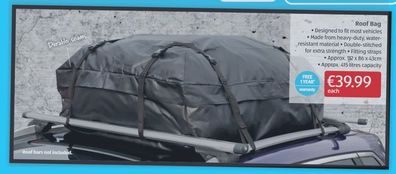 Roof bag 415Liters