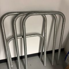 Bicycle hoop security stand Sheffield stand