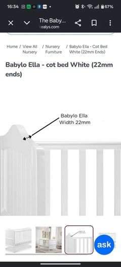 Babylo Ella - cot bed