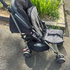 Silver cross buggy and footmuff