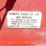 Roberts Original vintage Transistor Radio Model R 200 Image 7
