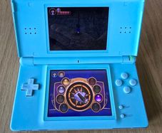 Nintendo DS Lite Blue + Games