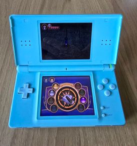 Nintendo DS Lite Blue + Games