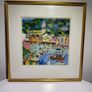 Alessandra Puppo - Portofino - Italian Folk Art - Framed Print Image 2