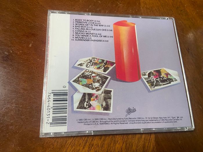 Miami Sound Machine Primitive CD
