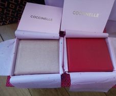 Brand New Authentic Coccinelle RED wallet with gift box
